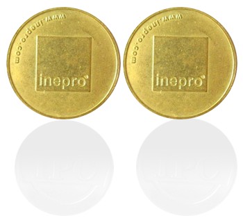 Ficha relieve 27,0 x1,95mm - 100 ud.